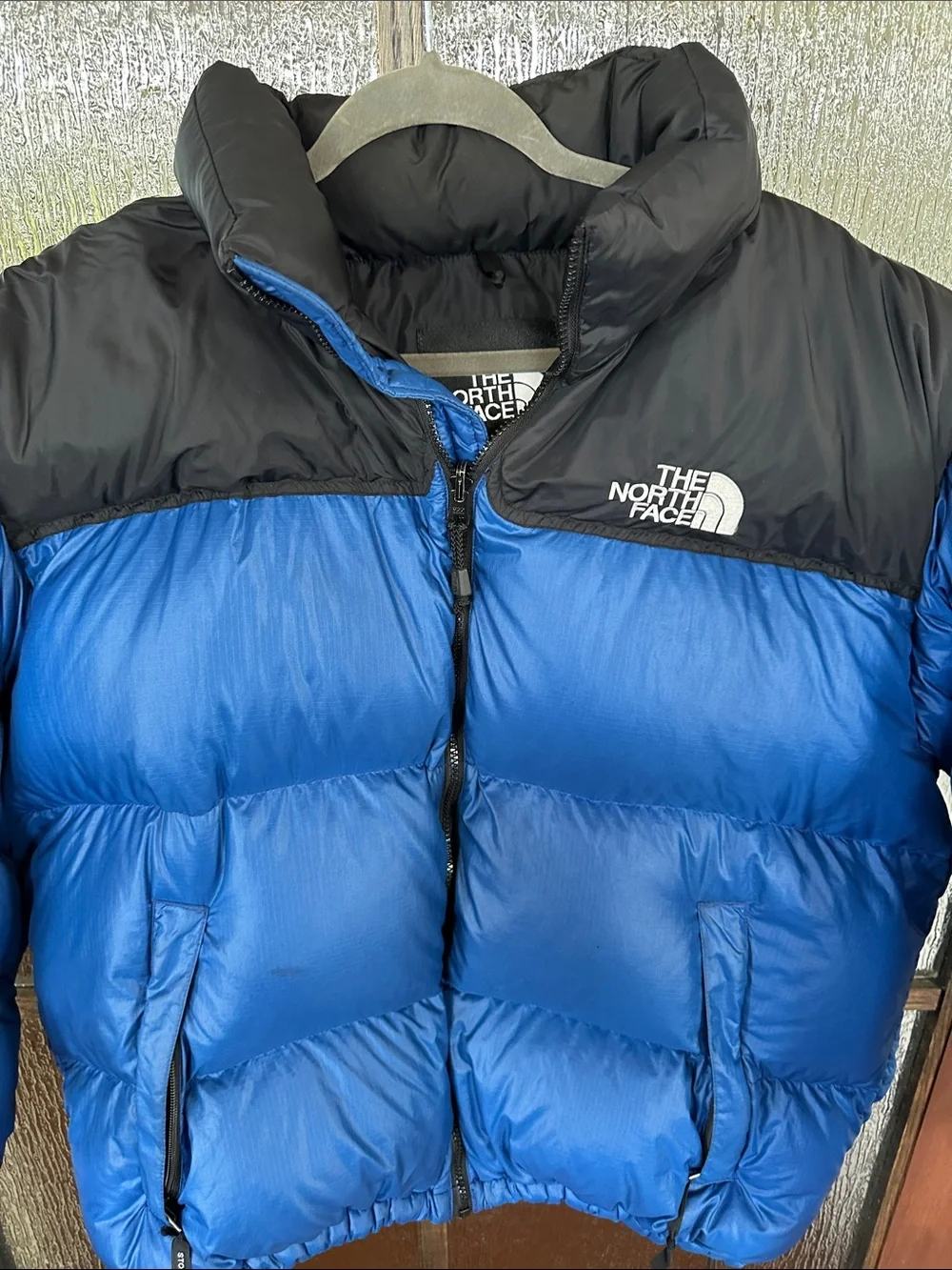 The North Face Mens 700 down Blue and Black winter Jacket Sz XL